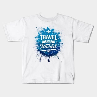 Travel The World Kids T-Shirt